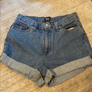 BDG Mom High-Rise Jean Shorts